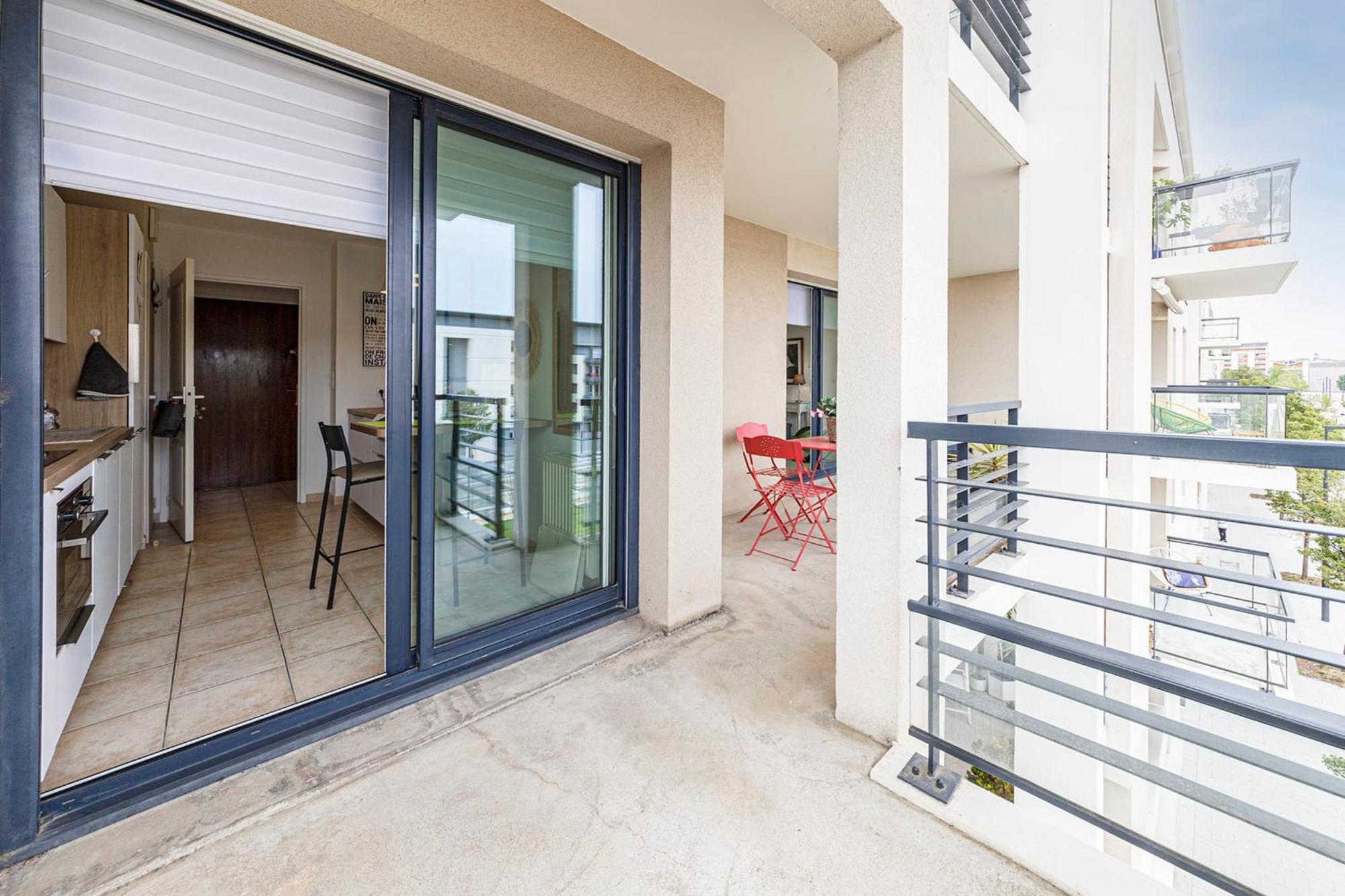 L'Aragon Wifi Balcon Vue La Maine Apartment Анже Екстериор снимка